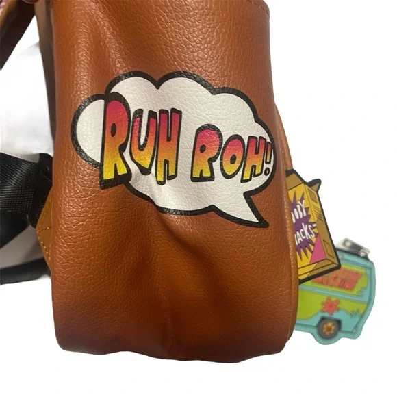 Accessory Innovations Scooby Doo Big Face Cosplay Mini Backpack Purse - Picture 5 of 12